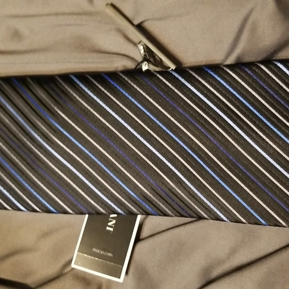 Alfani Striped Tie - Picture 3 of 14
